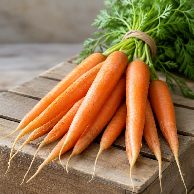 Fresh carrots